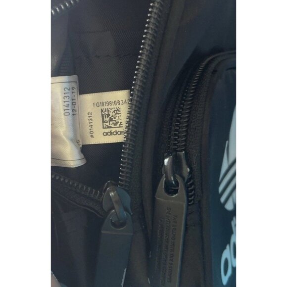 Adidas Originals Santiago Mini Backpack Original Black White Travel Sports Bag - Picture 8 of 11